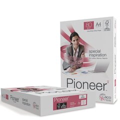 Бумага офисная копировальная Pioneer, А4, 80г/м2, 500 листов цена и информация | Тетради и бумажные товары | kaup24.ee