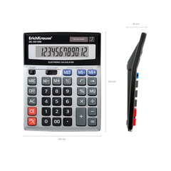 Kalkulaator 12-DIGIT DC-5512M, 12 kohta цена и информация | Канцелярские товары | kaup24.ee