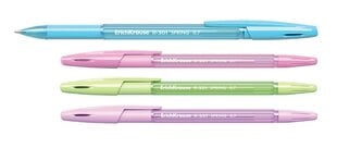 Ручка шариковая синяя ErichKrause R-301 Spring Stick&Grip 0.7 (4 шт.) цена и информация | Письменные принадлежности | kaup24.ee