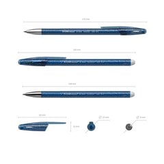 Ручка гелевая сo стираемыми чернилами ErichKrause®, R-301 Magic Gel, 0,5 мм, синий, 1 шт цена и информация | Письменные принадлежности | kaup24.ee