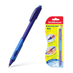 Pastapliiats lülitiga Ultra Glide ErgoLine Kids 0.7, sinine riputuspakis hind ja info | Kirjutusvahendid | kaup24.ee