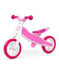 Трехколесный балансный велосипед Milly Mally Look 2в1, розовый цена и информация | Детский трехколесный велосипед - коляска с удобной ручкой управления для родителей Riff F95941 2в1, фиолетовый | kaup24.ee