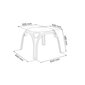 Plastikust lastelaud Kids Table, roheline hind ja info | Laste lauad ja toolid | kaup24.ee