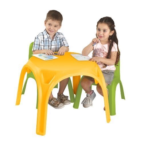 Plastikust lastelaud Kids Table, roheline цена и информация | Laste lauad ja toolid | kaup24.ee