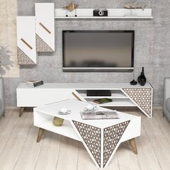 Комплект мебели для гостиной Kalune Design 845(XXVI), белый цена и информация | Секции | kaup24.ee