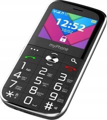 MyPhone Halo C, 32 MB, Dual SIM Black цена и информация | Мобильные телефоны | kaup24.ee