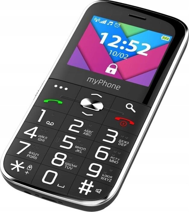 MyPhone Halo C, 32 MB, Dual SIM Black hind ja info | Telefonid | kaup24.ee