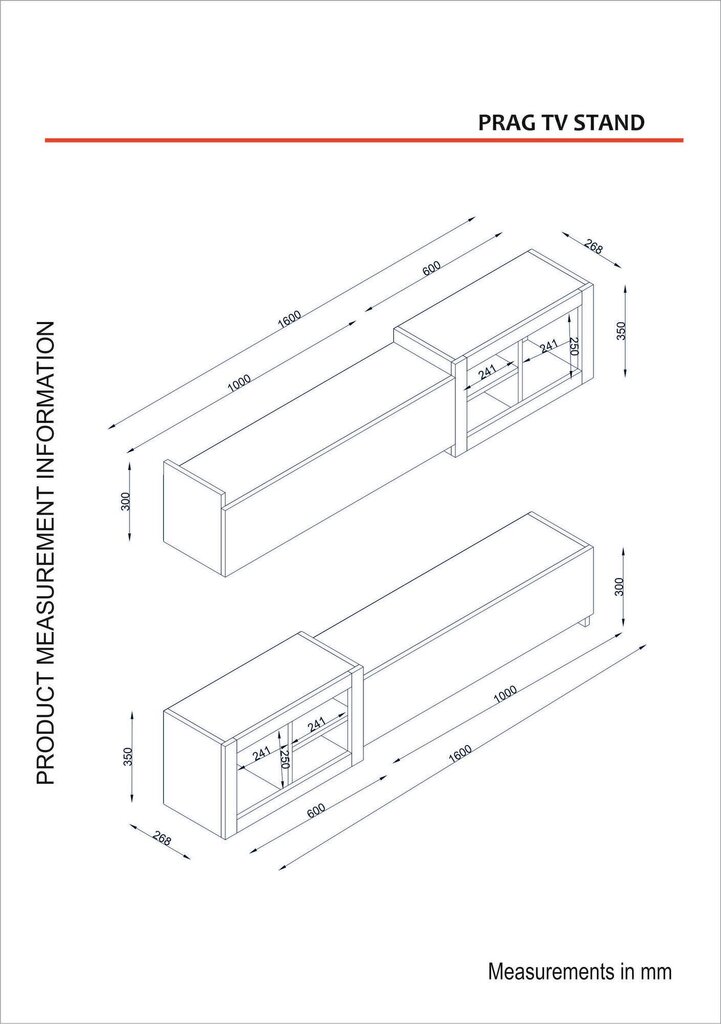 Elutoamööbli komplekt Kalune Design 756(III), valge/pruun hind ja info | Sektsioonid | kaup24.ee