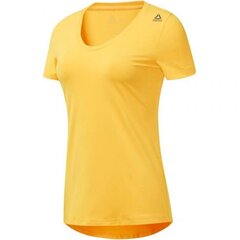 Naiste spordisärk Reebok Wor SW Tee W DX0546, kollane цена и информация | Спортивная одежда для женщин | kaup24.ee