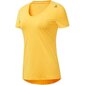 Naiste spordisärk Reebok Wor SW Tee W DX0546, kollane цена и информация | Naiste spordiriided | kaup24.ee