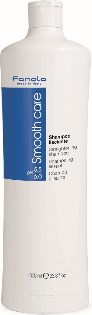 Šampoon kuivadele juustele Fanola Smooth Care 1000 ml hind ja info | Šampoonid | kaup24.ee