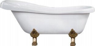 Akrüülvann Mexen Retro, white+gold, 150x73 cm цена и информация | Ванночки | kaup24.ee