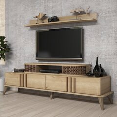 Комплект мебели для гостиной Kalune Design 845(XXXIII), коричневый цена и информация | Секции | kaup24.ee