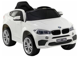 Elektriauto lastele BMW X6, valge hind ja info | Laste elektriautod | kaup24.ee