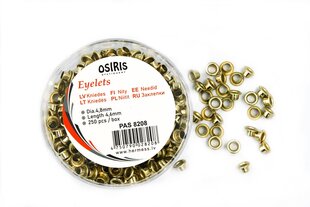 Öös, läbimõõt 4,8mm, kõrgus 4,6mm (30 lehte), pakis 250tk hind ja info | Ehete valmistamine, helmestamine | kaup24.ee