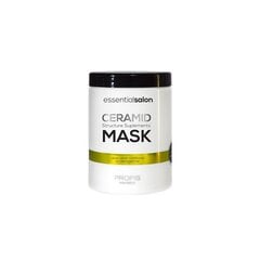 Profis Cosmetics Ceramid Mask Tugevdav mask keramiididega, kahjustatud juustele, 1000ml hind ja info | Maskid, õlid, seerumid | kaup24.ee