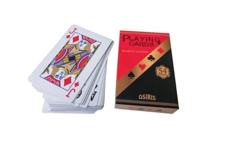 Mängukaardid OSIRIS, 54 kaarti, plastkate цена и информация | Hasartmängud, pokker | kaup24.ee