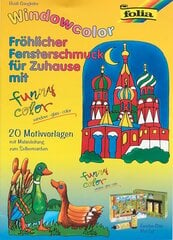 Värvimiseraamat Folia A4 10lehte (vitraaz) цена и информация | Книжки - раскраски | kaup24.ee