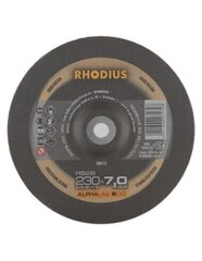 Круг шлифовальный по металлу Rhodius 230x7x22,2 мм цена и информация | Механические инструменты | kaup24.ee