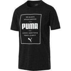 Puma Box Tee M 854076 01 meeste spordisärk, must hind ja info | Meeste spordiriided | kaup24.ee