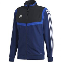 Meeste Dressipluus Adidas Tiro 19, sinine Sinine XXL hind ja info | Meeste pusad | kaup24.ee