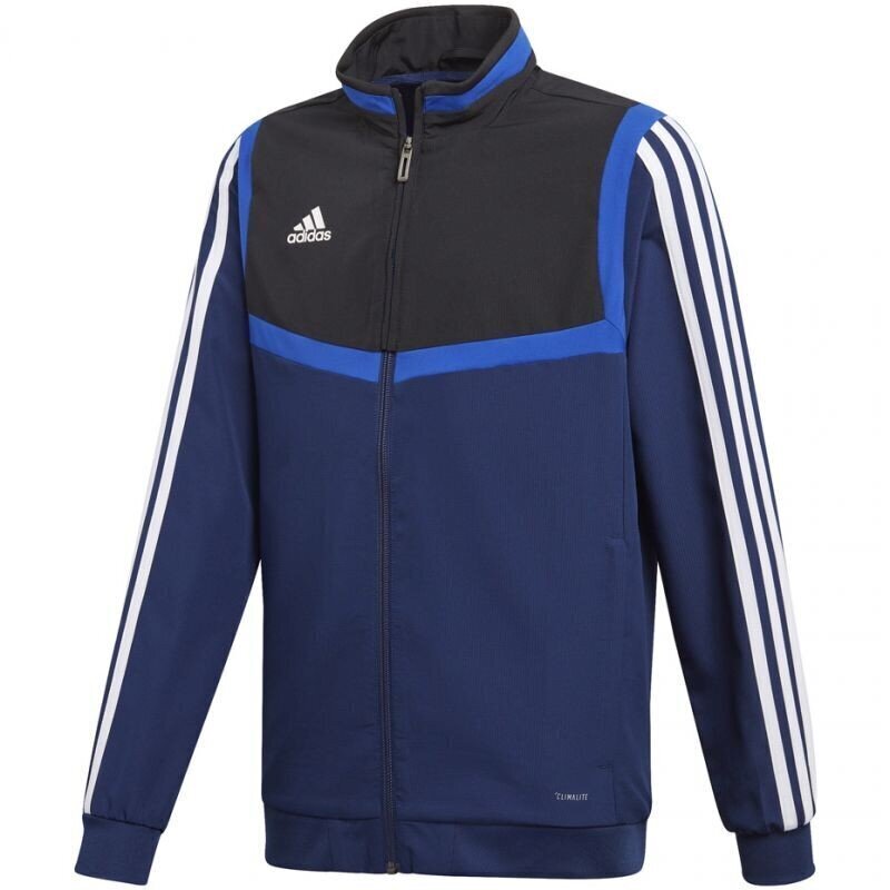 Poiste dressipluus Adidas Tiro 19 Pre Jkt Junior, sinine цена и информация | Poiste kampsunid, vestid ja jakid | kaup24.ee