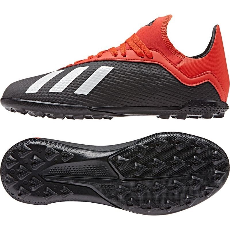 Jalgpalli puutsad Adidas X 18.3 TF Jr BB9402 (45825) hind ja info | Jalgpallijalatsid | kaup24.ee