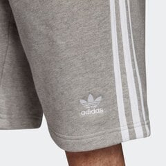 Adidas 3 Stripes Short meeste lühikesed püksid, hallid hind ja info | Meeste lühikesed püksid | kaup24.ee