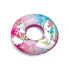 Täispuhutav rõngas Unicorn, 50 cm hind ja info | Täispuhutavad veemänguasjad ja ujumistarbed | kaup24.ee