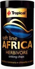 Корм для травоядных и всеядных африканских рыбок Soft Line Africa Herbivore, 250 мл цена и информация | Корм для живой рыбы | kaup24.ee