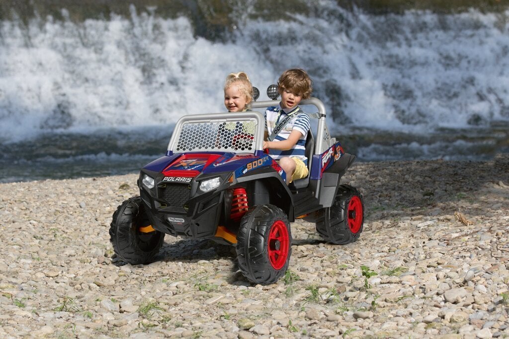 Kahekohaline laste maastur Peg Perego Polaris RZR 900 XP 24V, sinine hind ja info | Laste elektriautod | kaup24.ee