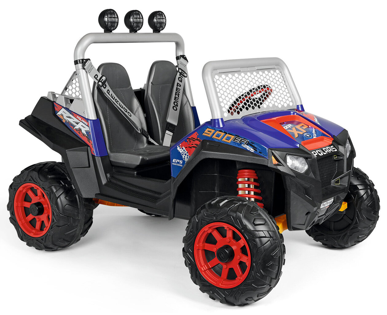 Kahekohaline laste maastur Peg Perego Polaris RZR 900 XP 24V, sinine hind ja info | Laste elektriautod | kaup24.ee