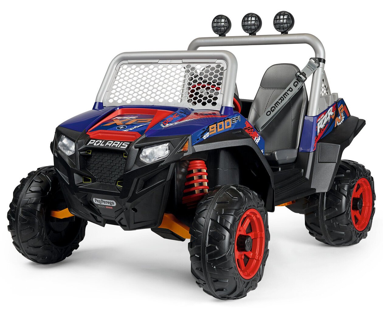 Kahekohaline laste maastur Peg Perego Polaris RZR 900 XP 24V, sinine цена и информация | Laste elektriautod | kaup24.ee