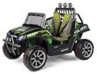 Kahekohaline laste maastur Peg Perego Polaris Ranger RZR Green Shadow 24V, roheline hind ja info | Laste elektriautod | kaup24.ee