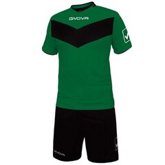 Спортивный костюм для мужчин Givova Kit Vittoria KITT04 1310, зеленый цена и информация | Мужская спортивная одежда | kaup24.ee