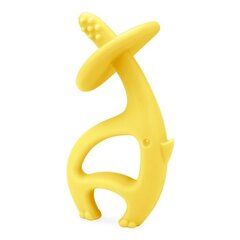 Прорезыватель Mombella Dancing Elephant, lemon, 3 мес+, P8052 цена и информация | Прорезыватели | kaup24.ee