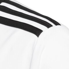 T-särk poistele Adidas Entrada 18 Jr CF1044, valge hind ja info | Poiste särgid | kaup24.ee