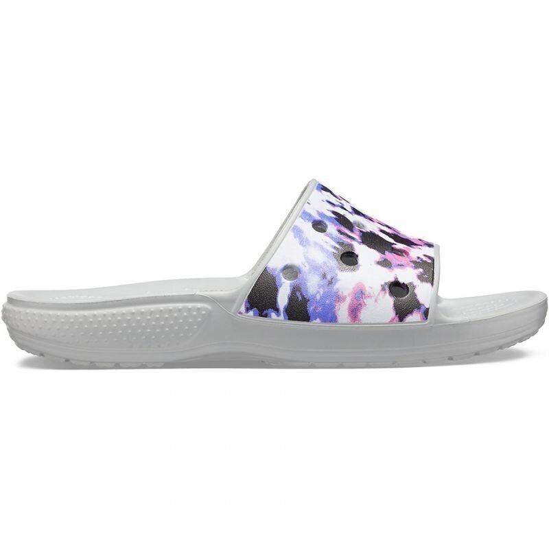 Naiste rannaplätud Crocs Classic Crocs Tie Dye Mania Slide W 206481 97K, 53570 hind ja info | Ujumissussid | kaup24.ee