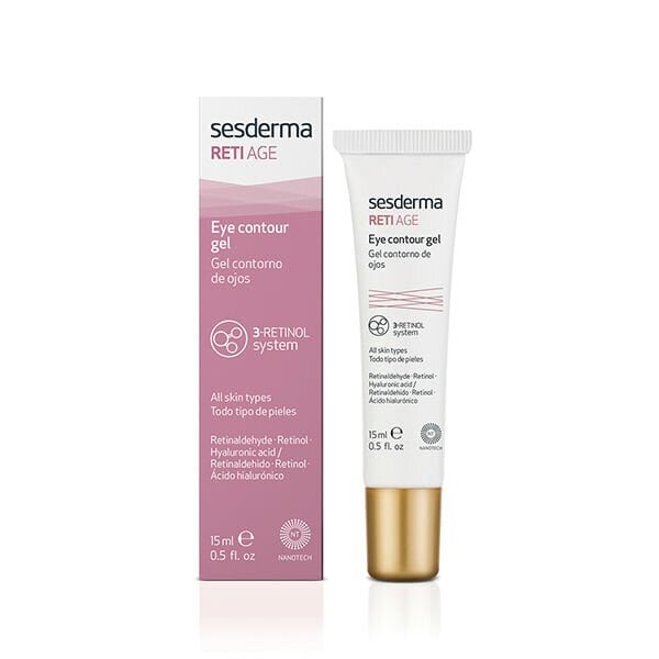 Sesderma Reti Age Eye Contour Gel Vananemisvastane silmaümbrusgeel 15 ml hind ja info | Silmakreemid, seerumid | kaup24.ee