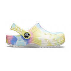 Crocs™ Classic Tie Dye Graphic Clog Kid's hind ja info | Laste kummijalatsid | kaup24.ee