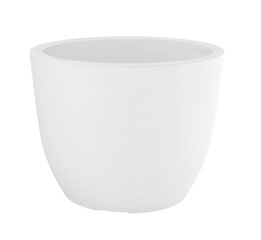 Nicoli вазон со съемным контейнером Conca Style 38, белый цена и информация | Вазоны | kaup24.ee
