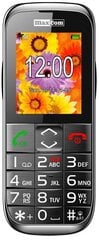 Mobiiltelefon Maxcom MM720BB, Must hind ja info | MAXCOM Mobiiltelefonid, foto-, videokaamerad | kaup24.ee