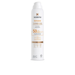 Sesderma Repaskin Aerosol Transparent Spray SPF50+ 200ml цена и информация | Кремы от загара | kaup24.ee