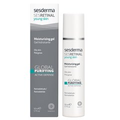 Sesderma Sesretinal Young Skin Moisturuzing Gel Niisutav geel rasusele nahale 50ml hind ja info | Näokreemid | kaup24.ee