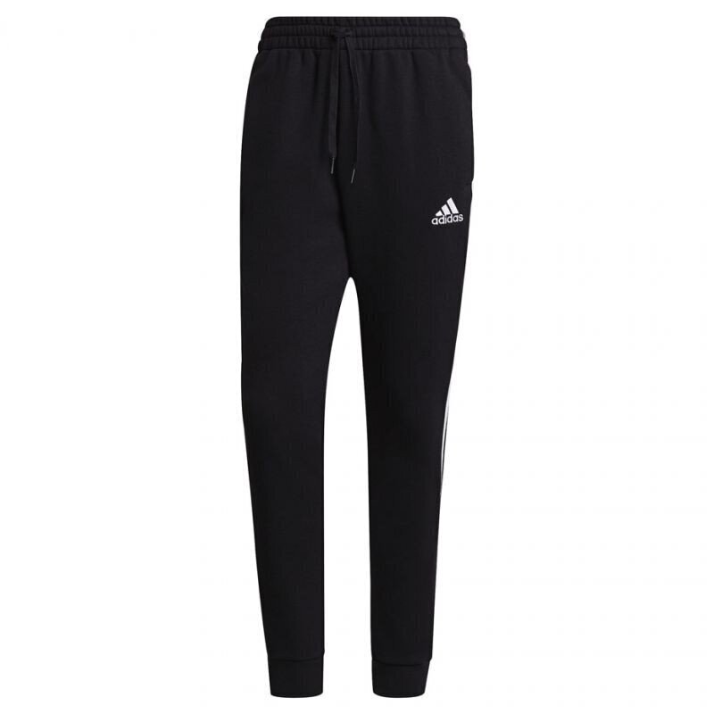 Meeste spordipüksid Adidas Essentials Tapered Cuff 3 Stripes GK8967 76570 цена и информация | Meeste spordiriided | kaup24.ee