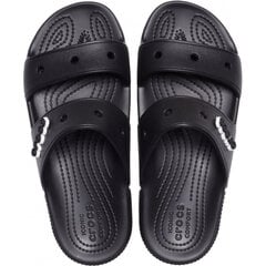 Женские шлепанцы Crocs™ Classic Sandal 206761, черные цена и информация | Шлепанцы, тапочки для женщин | kaup24.ee