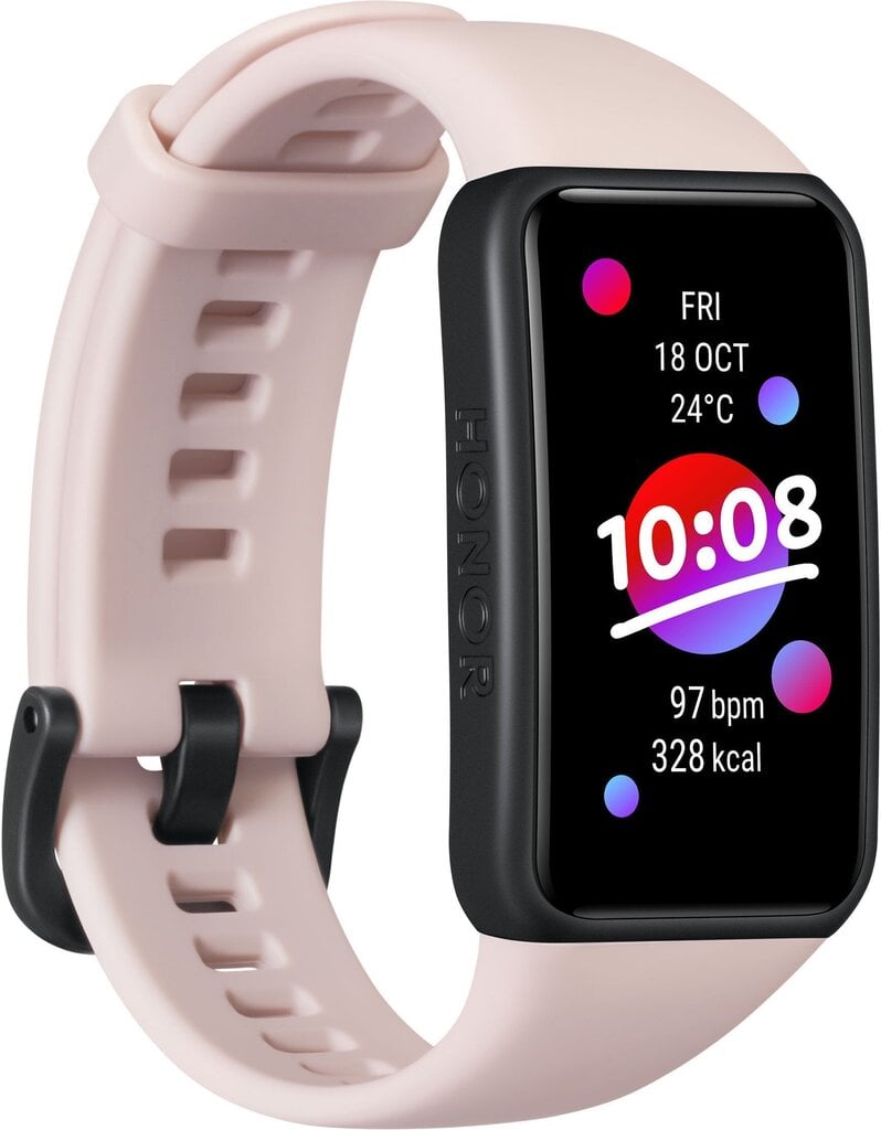 Honor Band 6 Coral Pink hind ja info | Nutivõrud (fitness tracker) | kaup24.ee