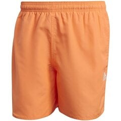 Meeste ujumispüksid Adidas Short Length Solid Swim M GQ1085 75919 цена и информация | Плавки, плавательные шорты | kaup24.ee