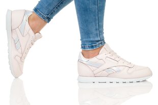 Tüdrukute tossud Reebok Classic Leather, roosa hind ja info | Laste spordijalatsid | kaup24.ee