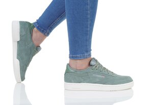 Tüdrukute tossud Reebok Club C 85 MCC, roheline цена и информация | Детская спортивная обувь | kaup24.ee